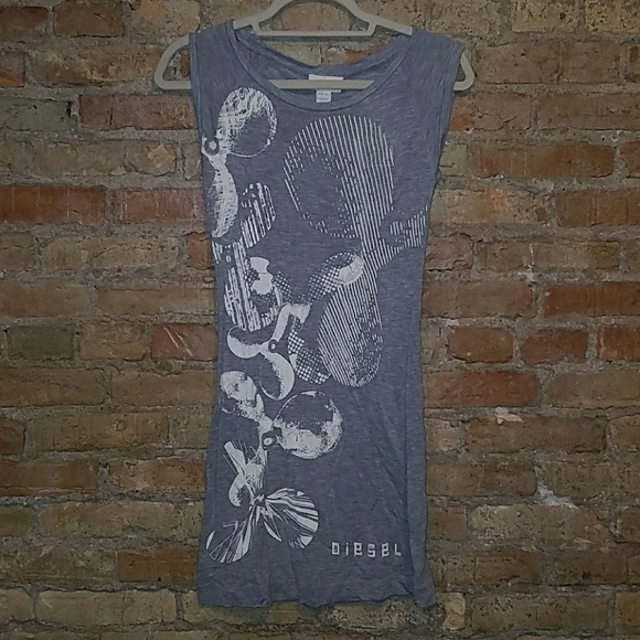 Diesel Dresses & Skirts - UNIQUE Gray dress. DIESEL